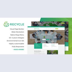 RECYCLE V1.7 - ENVIRONMENTAL & GREEN BUSINESS THEME