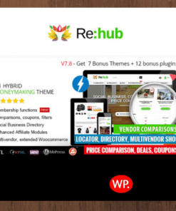 REHUb -Price Comparison, Affiliate Marketing, Multi Vendor Store