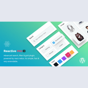 Reactive Pro v4.0.8 - Advanced Search Filter Map & Grid