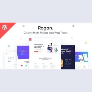 Rogan  - Creative Multipurpose WordPress Theme for Agency, Saas, Portfolio