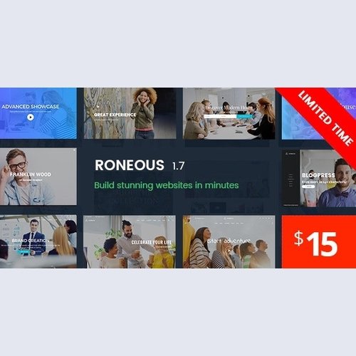 Roneous - Creative Multi-Purpose WordPress Theme