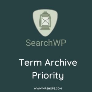 SearchWP Term Archive Priority