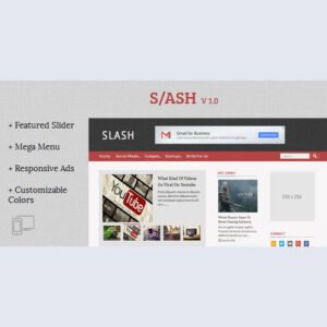 SLASH v1.0 - TECH/MAGAZINE BLOGGER TEMPLATE