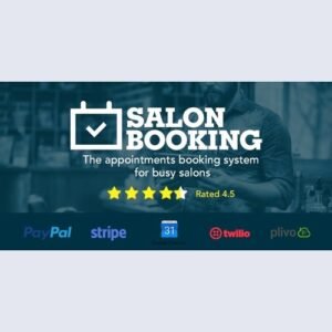 Salon Booking v3.4.4.6 - Wordpress Plugin