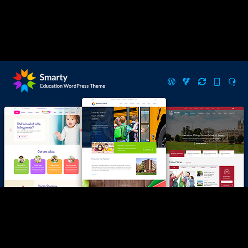 Smarty - Education WordPress Theme for Kindergarten