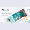 Sochi - Hotel Booking Theme