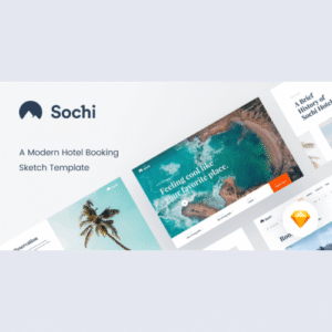 Sochi - Hotel Booking Theme