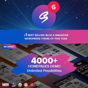 Soledad v7.4.0 -Multi-concept Blog/ magazine/ News AMP wordpress theme