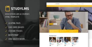 STUDYLMS - EDUCATION LMS & COURSE THEME