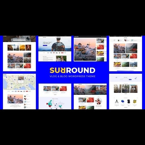 Surround v1.0.6 - Vlog & Blog WordPress Theme