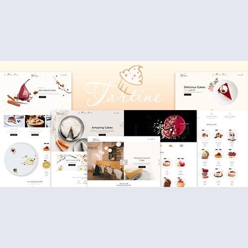 TARTINE V1.0 - CAKE & BAKERY RESPONSIVE SHOPIFY THEME