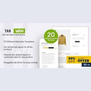 TabWoo v1.0.8- Custom Product Tabs for WooCommerce