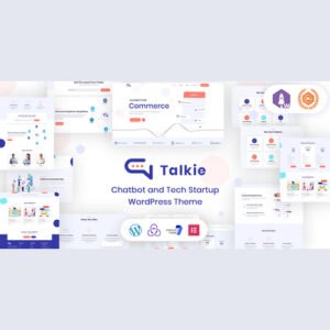 Talkie - Chatbot and Tech Startup WordPress Theme