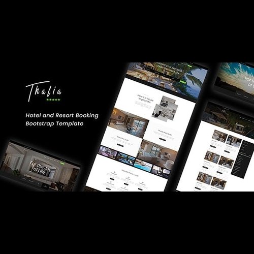 Thalia - Hotel and Resort Booking Bootstrap Template