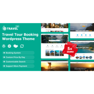 Travel Tour Booking WordPress Theme