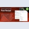 Ultimate Post Recipe - Responsive WordPress Posts Cooking Recipes plugin