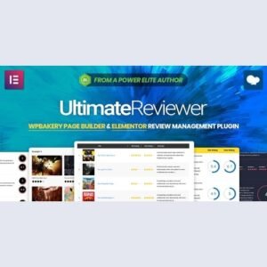 Ultimate Reviewer v2.8.1 - Elementor & WPBakery Page Builder Addon