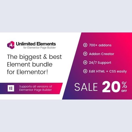 Unlimited Elements for Elementor Page Builder