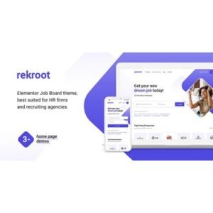 Rekroot - Recruitment Agency Elementor WordPress Theme