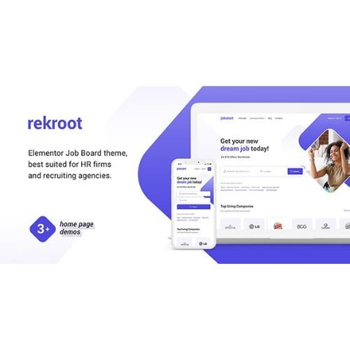 Rekroot - Recruitment Agency Elementor WordPress Theme