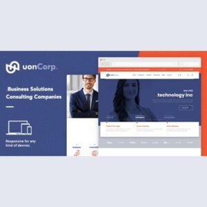 Uon Corp - Company and Business Consultation WordPress Theme