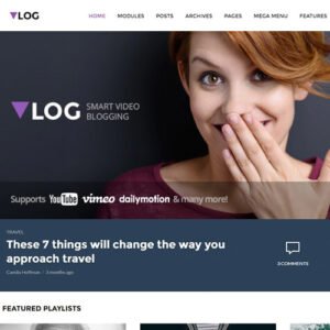 Vlog v2.2.5 - Video Blog / Magazine