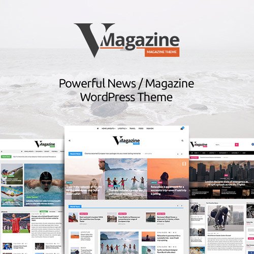 Vmagazine v1.1.8 - Blog, NewsPaper, Magazine Themes