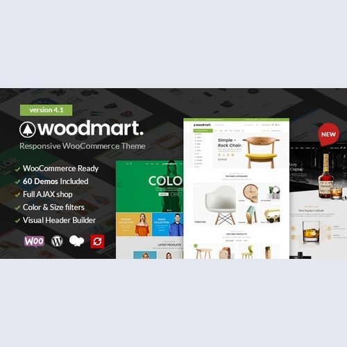 Woodmart  - Responsive Woocommerce WordPress Theme