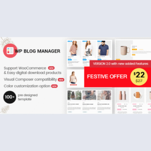 WP Blog Manager v2.0.4