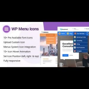 WP Menu Icons v1.1.6 - Effectively Add & Customize Icons For WordPress Menus