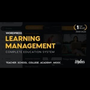 WPLMS Learning Management System for WordPress, Education Theme