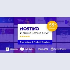 Hostiko WordPress WHMCS Hosting Theme