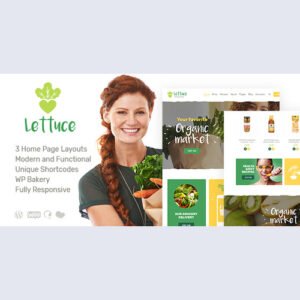 Lettuce - Organic Food & Eco Products Theme