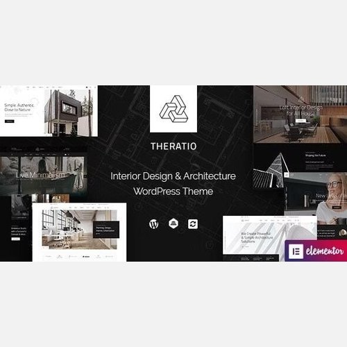 Theratio - Architecture & Interior Design Elementor WordPress Theme