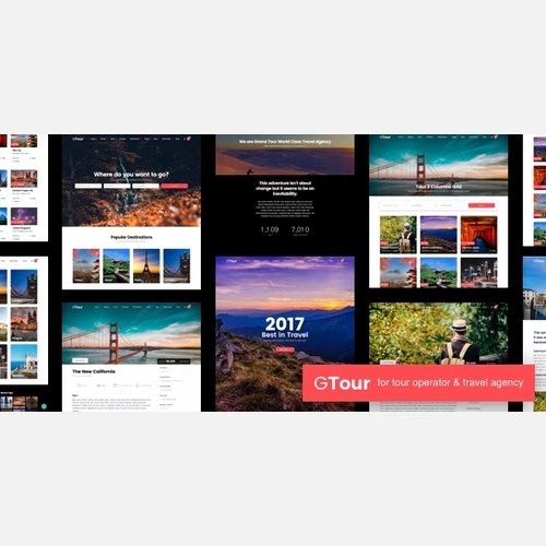 Grand Tour - Tour Travel Wordpress Theme