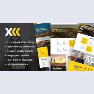 Samatex - Industrial WordPress Theme + Woocommerce
