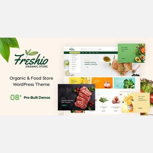 Freshio - Organic & Food Store WordPress Theme