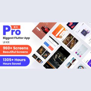 Prokit - Biggest Flutter 2.0 UI Kit