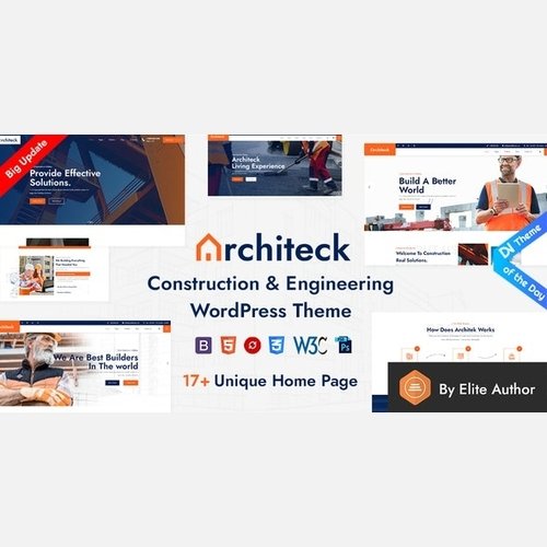 Architeck - Construction WordPress Theme