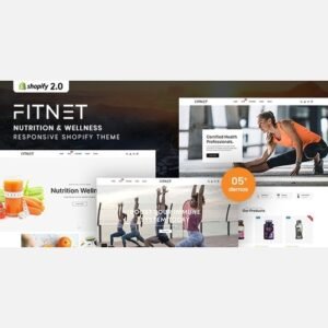 Fitnet - Nutrition & Wellness Shopify Theme