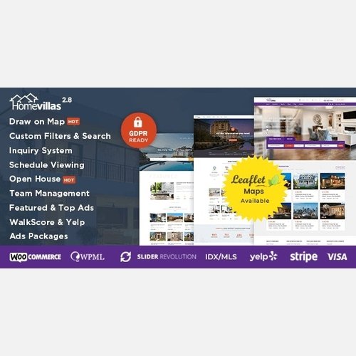 Home Villas - Real Estate WordPress Theme