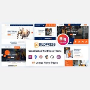 BildPress - Construction WordPress Theme + RTL