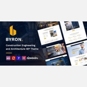 Byron  - Construction and Engineering WordPress Theme