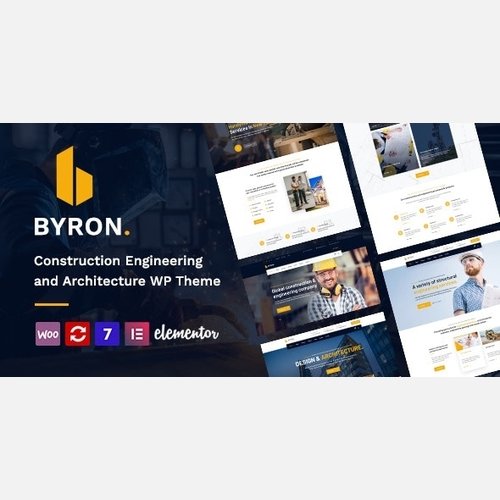 Byron - Construction and Engineering WordPress Theme
