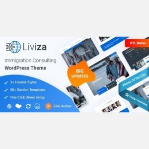 Liviza - Immigration Consulting WordPress Theme