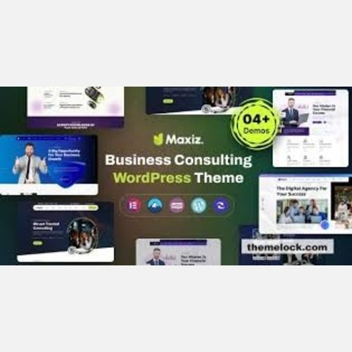 Maxiz - Business Consulting WordPress Theme