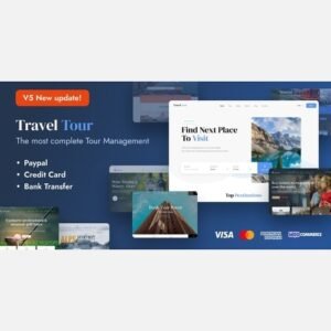 Travel Tour - Tour Booking, Travel Booking Theme