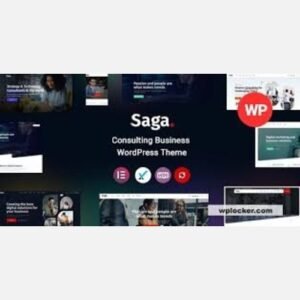 Saga - Business Consulting WordPress Theme