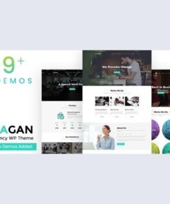 Aagan - Agency, Startup WordPress Theme
