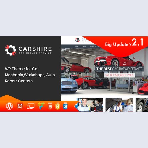 Car Shire || Auto Mechanic & Repair WordPress Theme